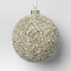 4ct 150mm Christmas Tinsel Ornament Set Champagne Gold - Wondershop™ -Target Sale Shop GUEST 030aa496 628d 43cd aef1 390243d730f3
