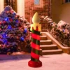 Northlight Lighted Striped Candle Blow Mold Outdoor Christmas Decoration - 40" -Target Sale Shop GUEST 03261f9c d0d7 4233 b974 b86122702db7
