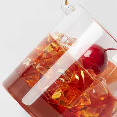 Old Fashioned Cocktail Christmas Tree Ornament - Wondershop™ 2 Old Fashioned Cocktail Christmas Tree Ornament - Wondershop™ - Image 2