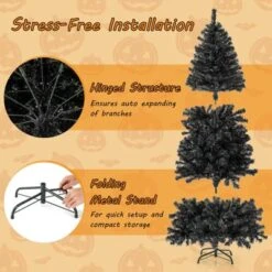 Costway 6/7 FT Artificial Halloween Christmas Tree With Bendable Top Section 726/1050 Branch Tips 260/340 Lights -Target Sale Shop GUEST 085e2033 8f8f 463b aa59 ae3817a080c3
