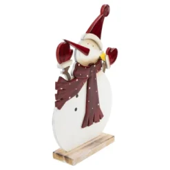 Northlight Glossy Snowman In Red Scarf And Mittens Christmas Decoration - 12" -Target Sale Shop GUEST 096f9977 7a62 4859 b927 b8f6b4c833e9