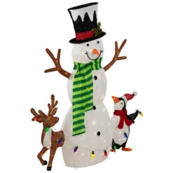 Northlight 3D LED Lighted Snowman And Penguin Outdoor Christmas Decoration - 48" - Warm White -Target Sale Shop GUEST 0ee88143 82fb 43fa a2bb 1af55cb8c419