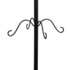Haute Décor Adapt Adjustable 12 Hook Christmas Stocking Holder Matte Black