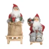 Transpac Fabric Fair Isle Grey Santa Decor Set Of 2 Christmas Home Decorations For Festive Holiday Cheer -Target Sale Shop GUEST 1180ea60 5b12 430f a8a4 88f073c1e3e4