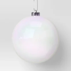 4ct 150mm Christmas Ornament Set Iridescent White/Clear - Wondershop™ -Target Sale Shop GUEST 1352eb7e 20eb 4a2f b74d 5cd01a74d352