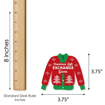 Big Dot Of Happiness Ugly Sweater - Holiday And Christmas Party Have Or Have Not Cards - Christmas Gift Exchange Game - Set Of 24 6 Big Dot Of Happiness Ugly Sweater - Holiday And Christmas Party Have Or Have Not Cards - Christmas Gift Exchange Game - Set Of 24 - Image 6