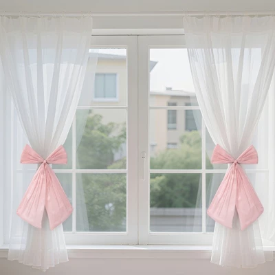 4 Piece Large Pink Bow Birthday Decorations, 12x20 Inch Sparkle Organza Coquette Bows Wall Decor, No Tying Needed, For Parties Weddings Backdrops 2 4 Piece Large Pink Bow Birthday Decorations, 12x20 Inch Sparkle Organza Coquette Bows Wall Decor, No Tying Needed, For Parties Weddings Backdrops - Image 2