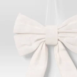 6.5" Christmas Velvet Bow Ornament White - Wondershop™ -Target Sale Shop GUEST 1b898c9f d33e 490b ac97 b4c227da7073