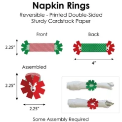 Big Dot Of Happiness Ugly Sweater - Holiday And Christmas Party Paper Charger And Table Decorations - Chargerific Kit - Place Setting For 8 -Target Sale Shop GUEST 242221d0 18f4 4c18 b277 8568a76d1adc