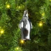 Christmas Penguin Ornament Silver - Wondershop™
