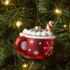 Glass Hot Cocoa Mug Christmas Tree Ornament Red - Wondershop™: Whipped Cream Detail, Indoor Decoration -Target Sale Shop GUEST 29575f72 b51a 4358 a9dc 0d3f4ba33178
