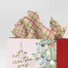 30ct Christmas Tissue Paper Green/Multi/White - Wondershop™