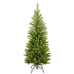 National Tree Company Unlit Kingswood Fir Pencil Slim Hinged Artificial Christmas Tree
