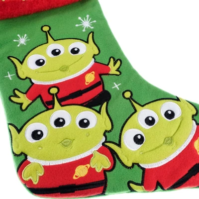 Toy Story Space Aliens Holiday Stocking 20" 2 Toy Story Space Aliens Holiday Stocking 20" - Image 2