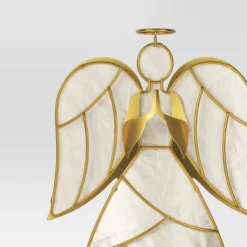 13.25" Pre-lit Angel Christmas Tree Topper Gold/White - Wondershop™ -Target Sale Shop GUEST 36a4c567 ad1c 4eb6 aac5 7960f25b0003