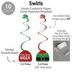 Big Dot Of Happiness Ugly Sweater - Holiday And Christmas Party Supplies Decoration Kit - Decor Galore Party Pack - 51 Pieces -Target Sale Shop GUEST 37b4d366 a91c 4741 9bb8 14c8e3993c7c