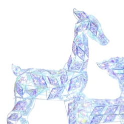 LuxenHome 3-Piece Multi-Color Snowflake Deer Family Outdoor Holiday Decoration With 460 Lights -Target Sale Shop GUEST 38aad600 fd65 47e2 9f93 7b872ceb845c