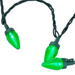 Northlight 25ct LED C7 Christmas Lights Green - 16' Green Wire -Target Sale Shop GUEST 395bc211 5f92 4317 a90e e9a237bfb47a