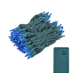 Novelty Lights 46.5 Feet 140 Light Incandescent Chasing Christmas String, 16 Function Controller On Green Wire, UL Listed -Target Sale Shop GUEST 3a113135 a80b 41ed 84f6 59f421f43f53