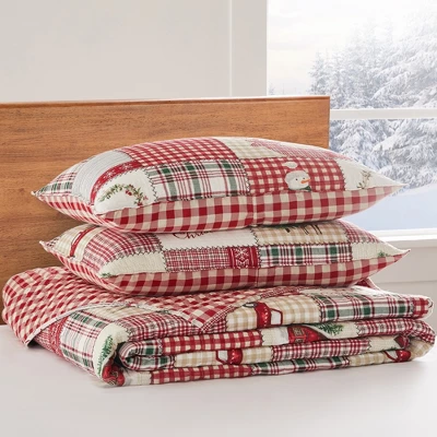 Home For Christmas Bedspread Set - Levtex Home 4 Home For Christmas Bedspread Set - Levtex Home - Image 4