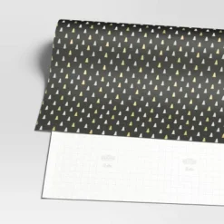 30” 25 Sq Ft Christmas Roll Wrap Gold/Silver Trees On Black - Wondershop™ 3 30” 25 Sq Ft Christmas Roll Wrap Gold/Silver Trees On Black - Wondershop™ -Target Sale Shop GUEST 3f927602 0632 446d 971a 8a0017398061