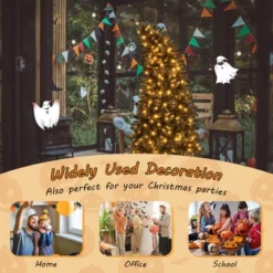 Costway 6/7 FT Artificial Halloween Christmas Tree With Bendable Top Section 726/1050 Branch Tips 260/340 Lights -Target Sale Shop GUEST 416bcfa4 4290 439d b64c 4acef23e9f4f