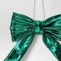 6.75" Christmas Metallic Bow Ornament Green - Wondershop™ -Target Sale Shop GUEST 4a324a37 3afc 4ef0 b324 9b012c8e77ad