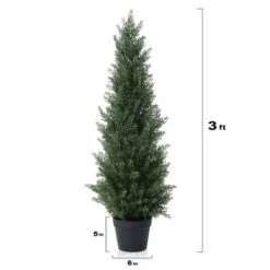 DR.Planzen 3-5FT Artificial Cedar Tree Indoor/Outdoor UV Protection Pre Potted Fake Tree For Decor, Perfect Housewarming Gift 1Pack 13 DR.Planzen 3-5FT Artificial Cedar Tree Indoor/Outdoor UV Protection Pre Potted Fake Tree For Decor, Perfect Housewarming Gift 1Pack -Target Sale Shop GUEST 4da88304 52e2 49a6 8417 c9a375777f59