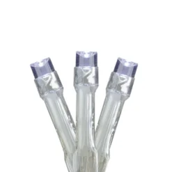 Brite Star LED Christmas Light Set– Pure White - 5' Clear Wire - 15ct