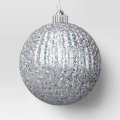 4ct 150mm Christmas Iridescent Glitter Ornament Set Sliver - Wondershop™ -Target Sale Shop GUEST 51750a29 0c71 4d08 a808 4a30e9f8dc26
