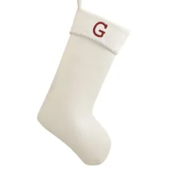 Personalization Mall Classic Christmas Embroidered Initial Ivory Christmas Stockings -Target Sale Shop GUEST 5c7297d8 7e62 4dd9 8842 4a9836412c08