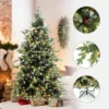 LuxenHome 6Ft Pre-Lit Green Full Artificial Christmas Tree With Red Berries And Metal Stand 24 LuxenHome 6Ft Pre-Lit Green Full Artificial Christmas Tree With Red Berries And Metal Stand -Target Sale Shop GUEST 5c76ee85 8e82 4b9d ae16 522c168fb6c1