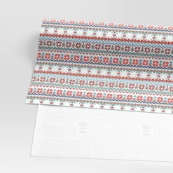 30” 90 Sq Ft Christmas Roll Wrap Scandinavian Sweater Pattern - Wondershop™ -Target Sale Shop GUEST 5d01a378 423f 4e6a 9272 6279a19e40f6