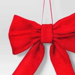 6.5" Christmas Velvet Bow Ornament Red - Wondershop™ -Target Sale Shop GUEST 5d17d1fe cf3b 4c4e 9e15 239ed9205e98