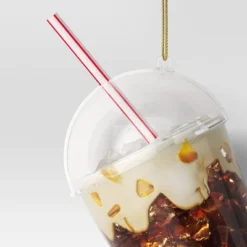 Christmas Glass Iced Coffee Ornament - Wondershop™ -Target Sale Shop GUEST 5db13638 b449 490b 9f6c 149fcf906f76