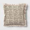 Square Block Print Reversible Pillow With Ruffle Trim Green - Threshold™ -Target Sale Shop GUEST 5e3078c5 6b1c 4970 b6aa 3e87e4014ebd