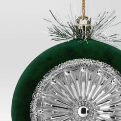 Christmas Flocking Ornament With Reflector Dark Green - Wondershop™ 3 Christmas Flocking Ornament With Reflector Dark Green - Wondershop™ -Target Sale Shop GUEST 5ebcae58 31ed 45f9 9f9b 415a353f49ac