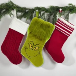 WondaPop How The Grinch Stole Christmas Grinch Furry Face 20" Applique Christmas Stocking -Target Sale Shop GUEST 6498327b c489 461d 99b1 f80a8562c52c