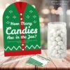 Big Dot Of Happiness Ugly Sweater - How Many Candies Holiday And Christmas Party Game - 1 Stand And 40 Cards - Candy Guessing Game