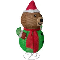 Northlight 25" Pop-up Bear Wearing Santa Hat Outdoor Christmas Decoration -Target Sale Shop GUEST 686c523c bf2d 4df9 b5de f6c39d2debaa