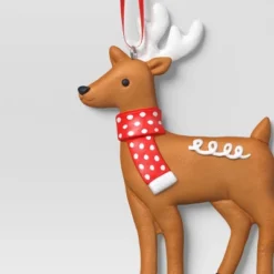 4.75" Christmas Clay Dough Gingerbread Deer Ornament - Wondershop™ -Target Sale Shop GUEST 69165da5 3235 4c6d 963c 11dae799c9ca