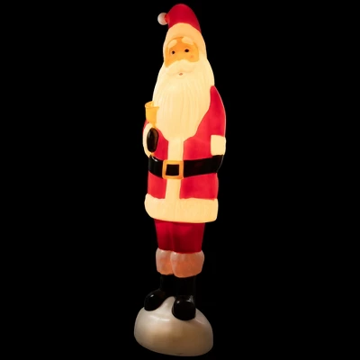 Northlight Lighted Blow Mold Santa Claus Outdoor Christmas Decoration - 59" 2 Northlight Lighted Blow Mold Santa Claus Outdoor Christmas Decoration - 59" - Image 2