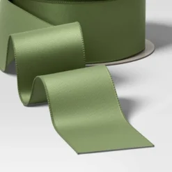 36' Christmas Modern Heritage Premium Ribbon Green Satin - Wondershop™ -Target Sale Shop GUEST 697789f6 a511 4734 94a2 892b12edfdb5