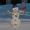 Northlight 49" White And Black LED Lighted Snowman With Top Hat Christmas Outdoor Decoration -Target Sale Shop GUEST 6a8571e1 0cc6 4604 9bb6 837eb6790ec3