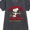Girls' - Peanuts - Snoopy Christmas Cookies And Cocoa Graphic Short Sleeve Fleece Dress -Target Sale Shop GUEST 6e27de42 a500 485e 83f9 3d4c67393591