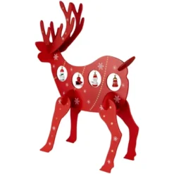Northlight Reindeer Cut-Out Ornament Holder Christmas Decoration - 13.25" - Red And White -Target Sale Shop GUEST 6febddb3 985d 4c7f a357 cdd16b048878