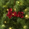 4" Christmas Metallic "Love" Ornament Red - Wondershop™ -Target Sale Shop GUEST 70e99a09 7208 4e4a 8c57 6bda76277161