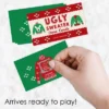 Big Dot Of Happiness Ugly Sweater - Holiday And Christmas Party Game Scratch Off Dare Cards - 22 Count