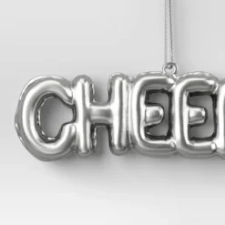 4" Christmas Metallic Words Ornament Silver Cheers - Wondershop™ 3 4" Christmas Metallic Words Ornament Silver Cheers - Wondershop™ -Target Sale Shop GUEST 7ed1170e 752f 45d1 9504 e24bd9bffdfa
