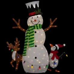 Northlight 3D LED Lighted Snowman And Penguin Outdoor Christmas Decoration - 48" - Warm White -Target Sale Shop GUEST 7ef6d37f 05a2 4cd9 ab31 0f4276e17007